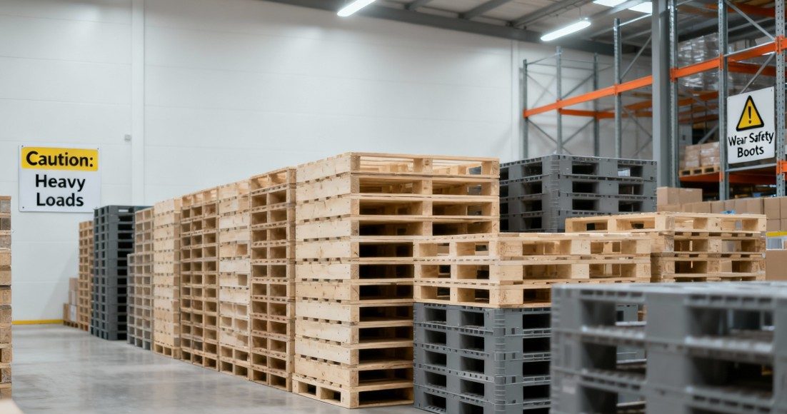 Safe Pallet Stacking and Storage