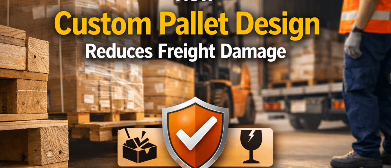 How Custom Pallet Design Reduces Freight Damage