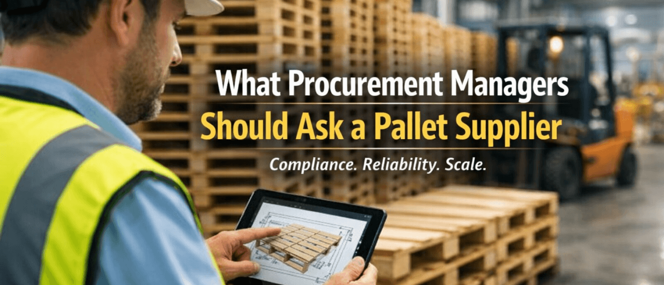 What Procurement Managers Should Ask a Pallet Supplier