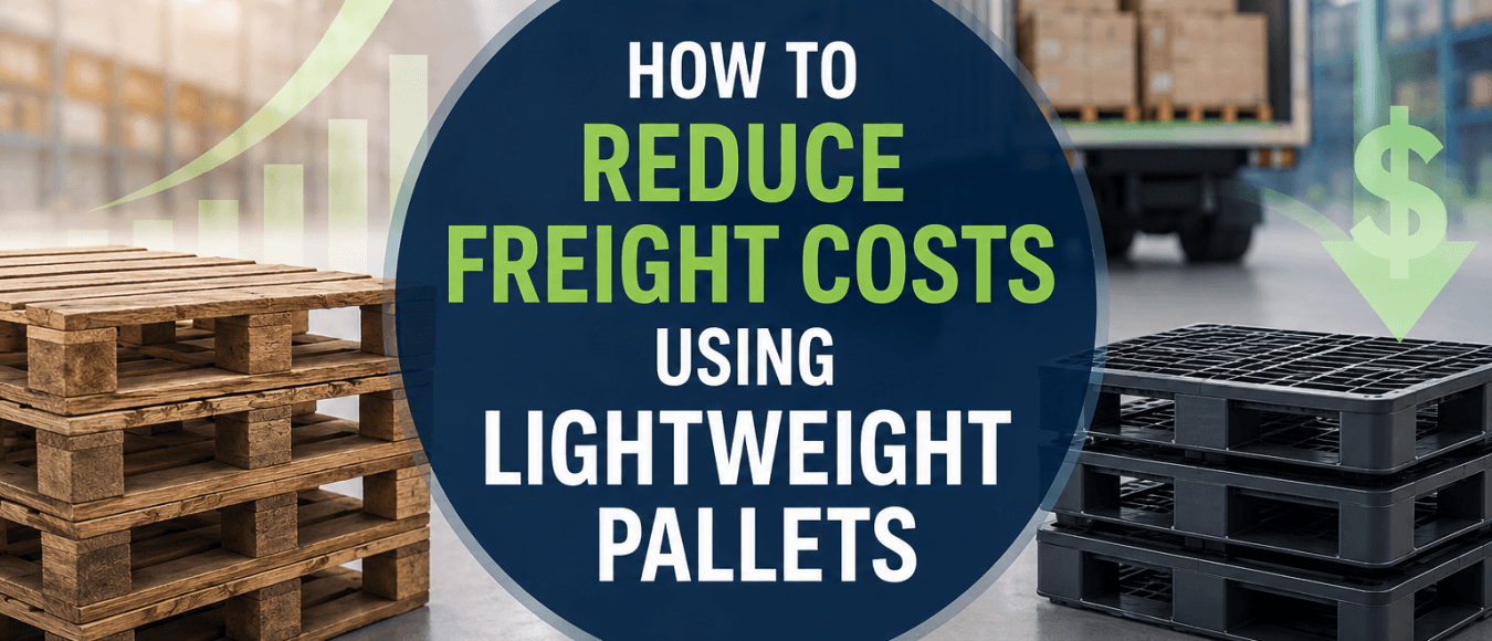 Reduce Freight Costs Using Lightweight Pallets