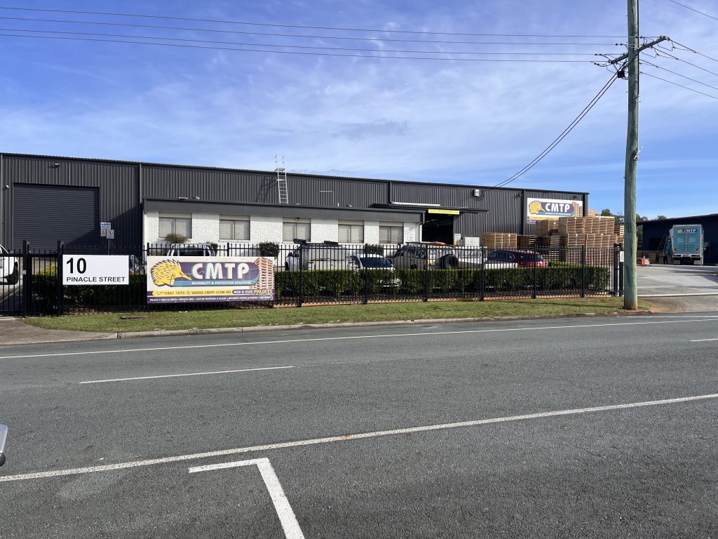 CMTP Brendale pallet manufacturing site in northern Brisbane, Queensland