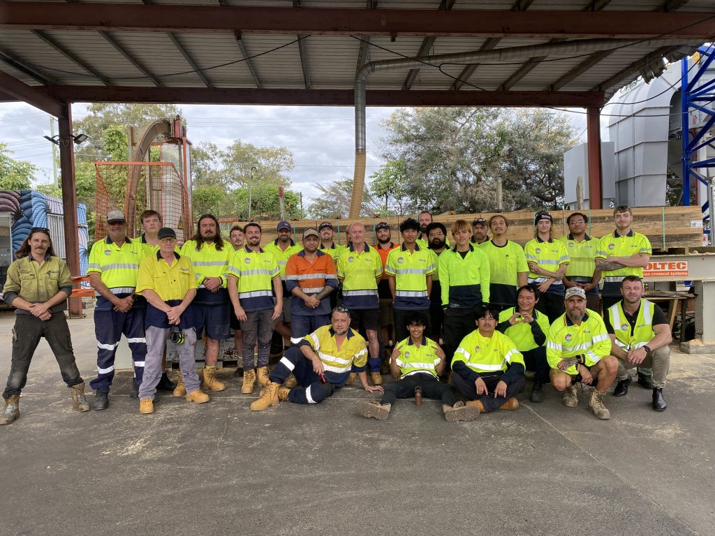 CMTP pallet facility supplying Clontarf, Queensland