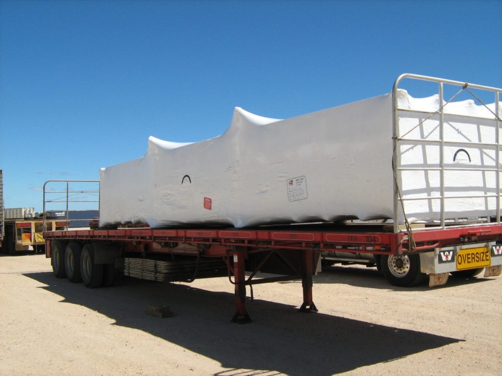 Corrosion protection packaging sealing equipment at CMTP Glendenning, Sydney